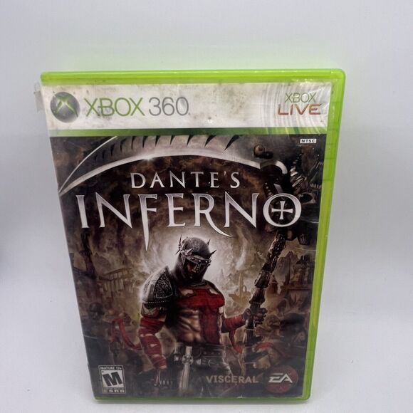 Dante's Inferno - (Xbox 360, 2010) CIB Complete Xbox 360 Game - Tested - Picture 1 of 10